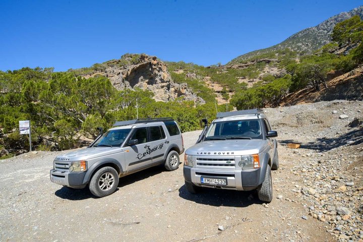 Jeep Tour: Kourtaliotiko Gorge, Preveli & Spili Village