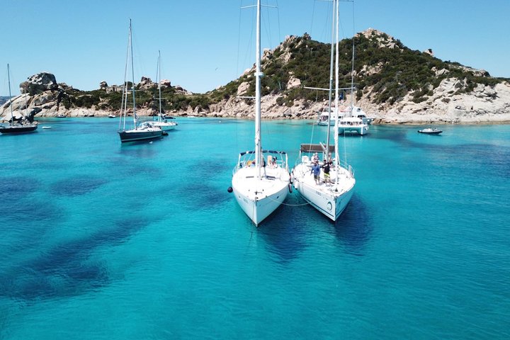 La Maddalena Archipelago Tour by Sailboat from Cannigione
