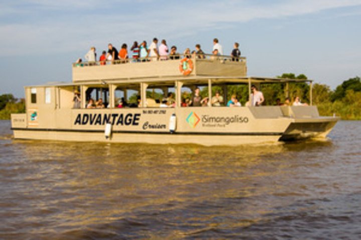 Hippo and Croc Boat Cruise in St Lucia Estuary Kwazulu Natal