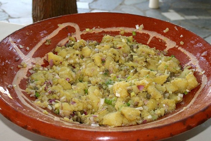 Maria's Open Cooking Class lessons in Delux hotel of Paros