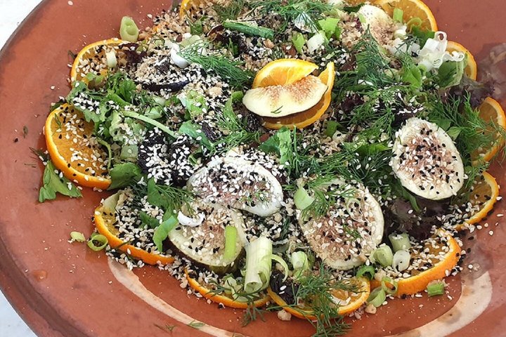 Maria's Open Cooking Class lessons in Delux hotel of Paros