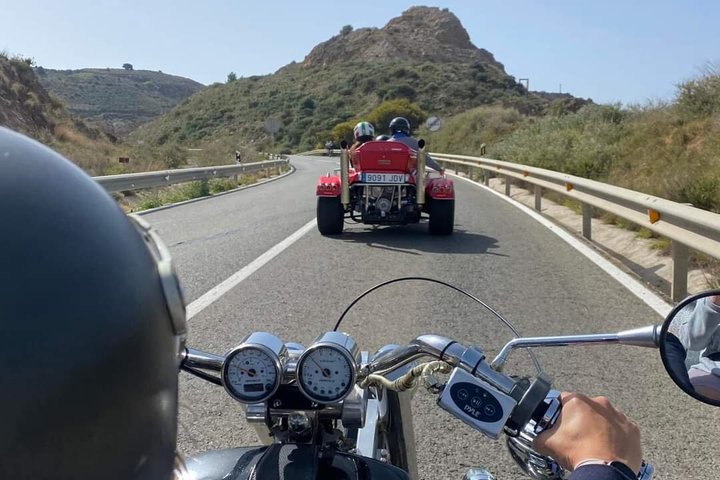 Trike Adventure to Mar Menor, Salt Lakes and Flamingos
