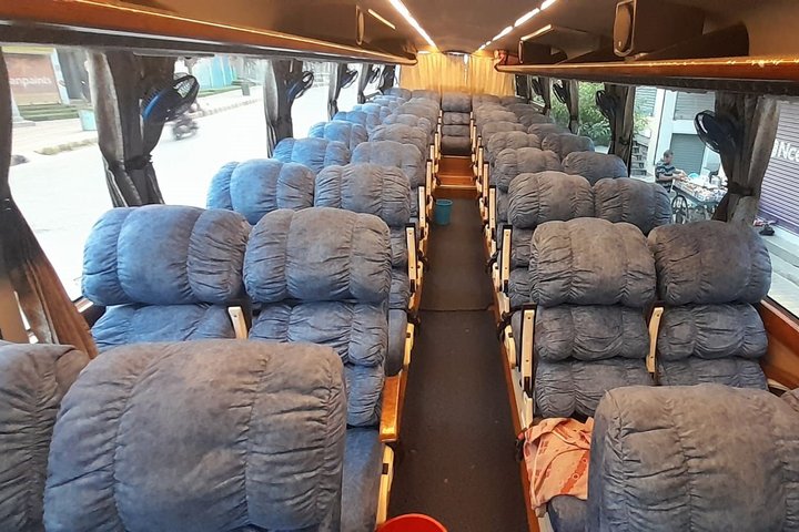 Pokhara to Kathmandu Tourist Bus Ticket Luxury Sofa