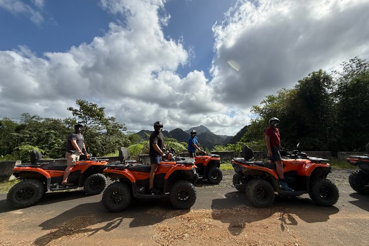 St Lucia ATV Tour : Waterfall, Plantation, Beach and Distillery