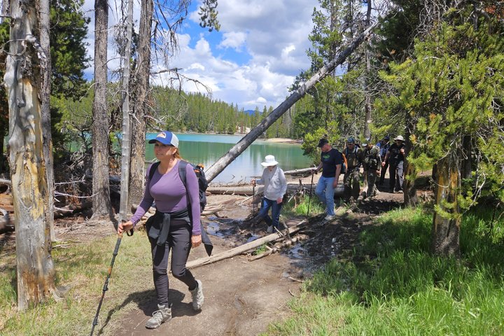 Grand Canyon of the Yellowstone Rim and Loop Hike with Lunch