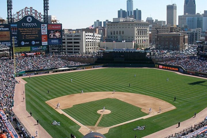 Detroit Tigers Baseball Game at Comerica Park
