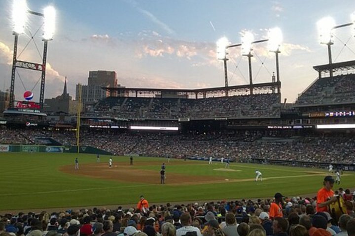 Detroit Tigers Baseball Game at Comerica Park
