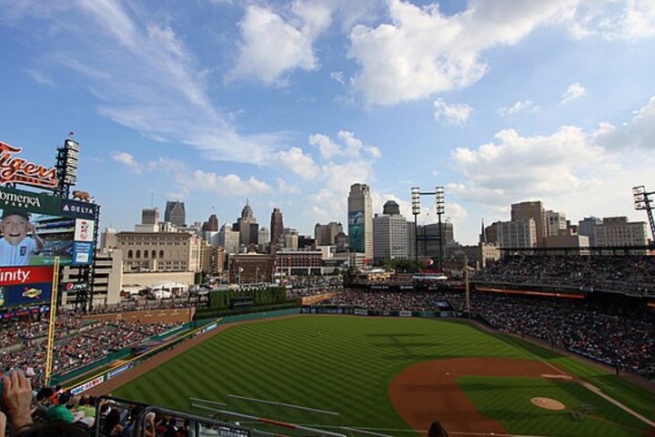 Detroit Tigers Baseball Game at Comerica Park