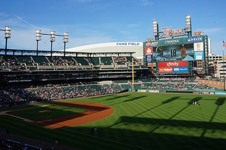 Detroit Tigers Baseball Game at Comerica Park