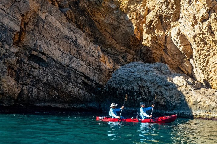Kayak guided tour from Moraira