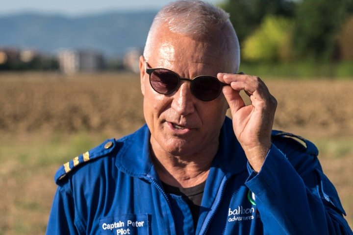 Professional hot air balloon rides at Assisi, Trasimeno in Umbria