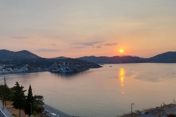Symi Sunset and Evening Boat Experience