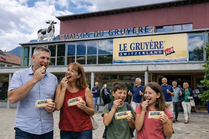 Gruyères Cheese and Chocolate tour from Geneva with local host