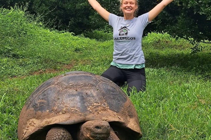 Giant Tortoises Tour, Lava Tunnels & Stop at Los Gemelos Craters”