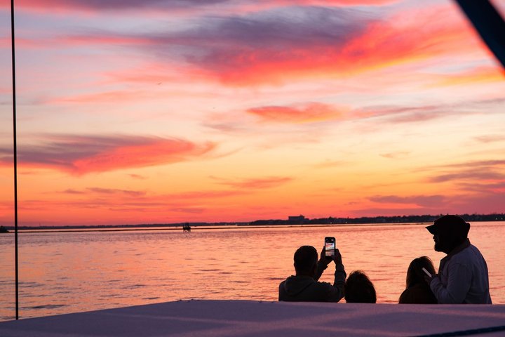 Charleston Iconic Sunset Sail - Lux Catamaran w/Bar & Bathrooms