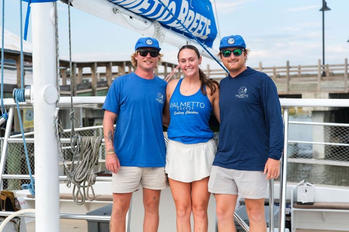 Charleston Iconic Sunset Sail - Lux Catamaran w/Bar & Bathrooms