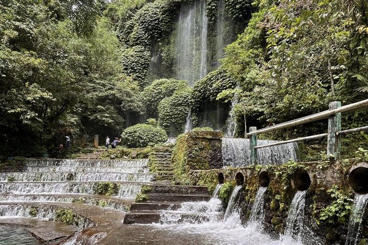 Tetebatu Private Trek Rice Fields Waterfall and Monkey Forest