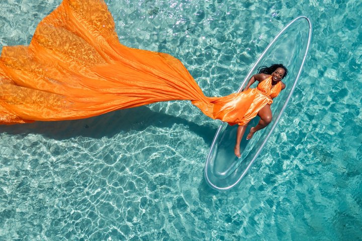 Curacao Clear Kayak Photoshoot + FREE Videoshoot,Cocktails,Shots!