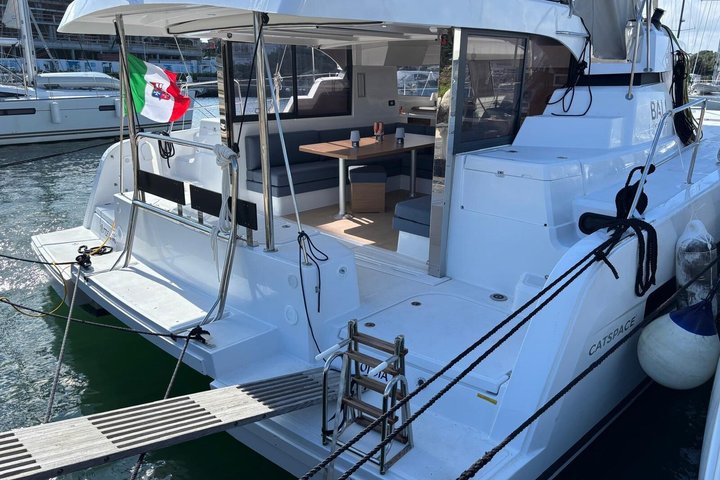Olbia Catamaran Tour for Dolphin Research and Tavolara Marine Park