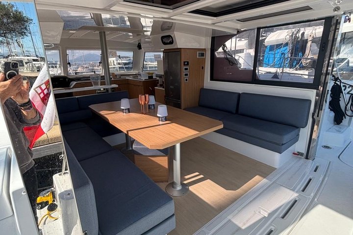 Olbia Catamaran Tour for Dolphin Research and Tavolara Marine Park