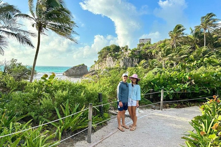 Private Tour to Tulum, Cenote and Swimming with Turtles