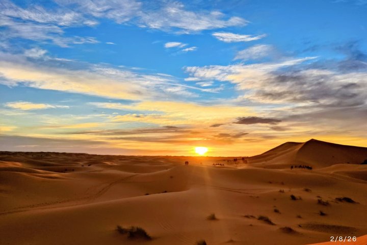 3 Days Desert Tour From Marrakech To Merzouga Dunes & Camel Trek