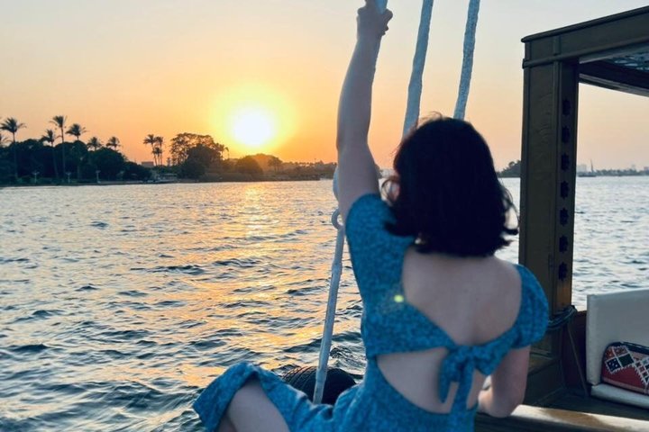 Private Romantic Nile Felucca Cairo Sunset Dining