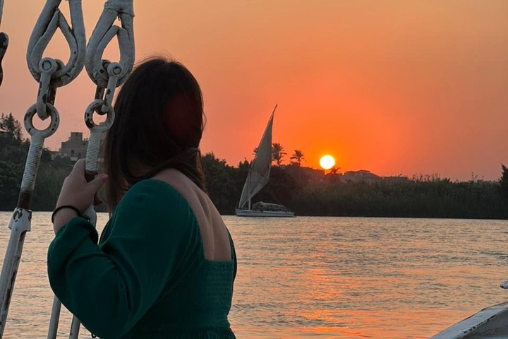 Private Romantic Nile Felucca Cairo Sunset Dining