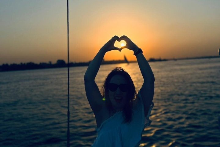 Private Romantic Nile Felucca Cairo Sunset Dining