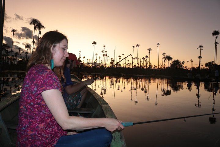 Sporting Piranha Fishing and Bird Watching in Lake Yacumama