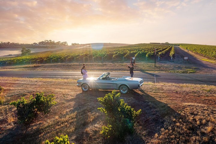 Ultimate Barossa Adventure Day Tour For 2 - Combined Mustang Convertible-Trike