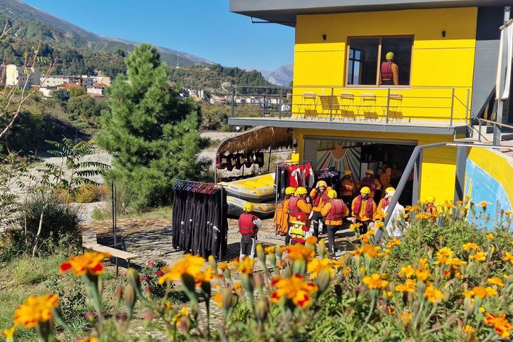 Family Rafting Vjosa River in Permet Albania