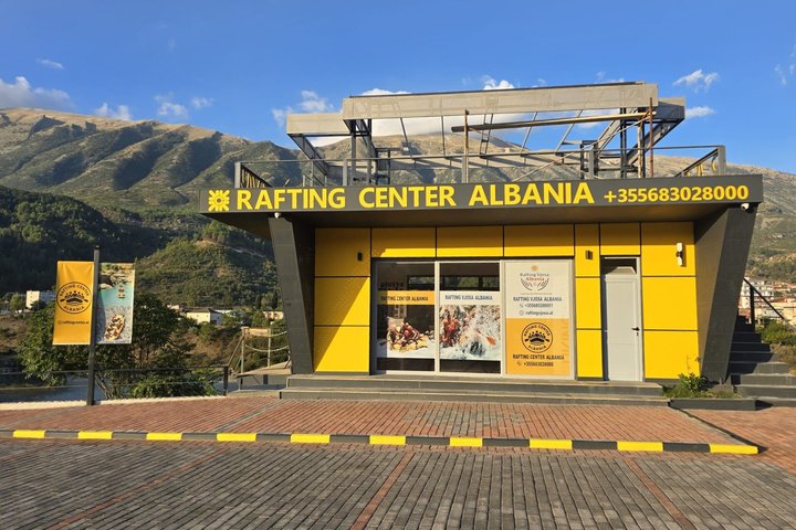 Family Rafting Vjosa River in Permet Albania