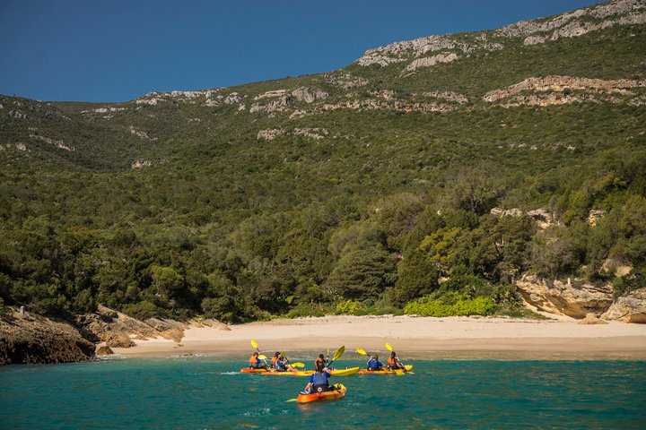 Kayak Marine Reserve, Arrábida Natural Park, Setúbal, near Lisbon