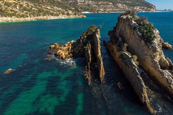 Kayak Marine Reserve, Arrábida Natural Park, Setúbal, near Lisbon