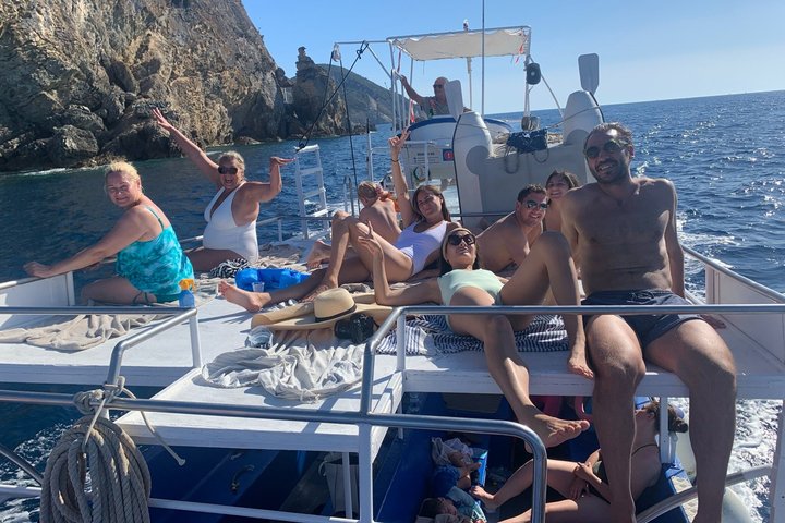 Ponza Island Day Trip from Rome with Boat Tour Swimming and Lunch