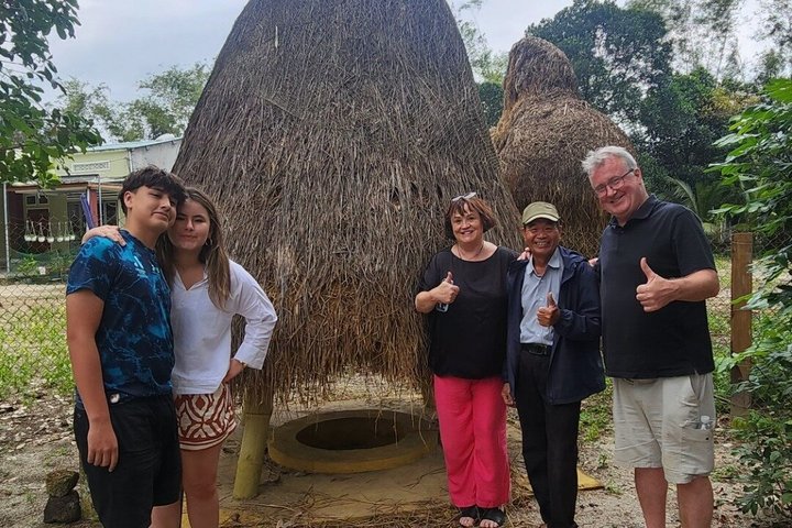 WAR TOUR to MY LAI MASSACRE & KY ANH TUNNELS & GOLDEN PAGODA