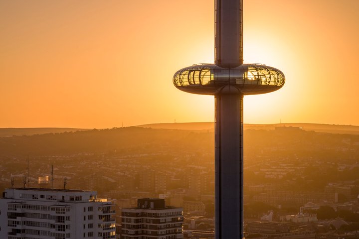 Brighton i360: Sky Bar 360 Ticket (with Champagne or Soft Drink)