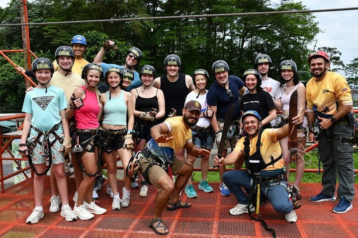 Zipline Tour in La Fortuna with Arenal Volcano Views