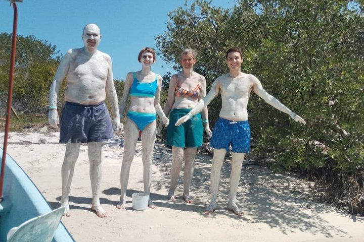Rio Lagartos Private Flamingo Tour Hidden Beach Mud Bath