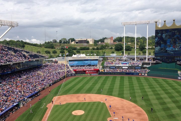 Kansas City Royals Baseball Game at Kauffman Stadium