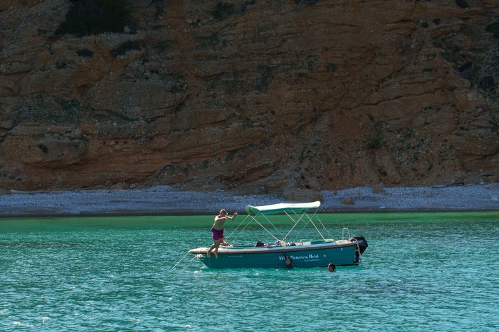 Untitled boat rental in the Port of Addaia