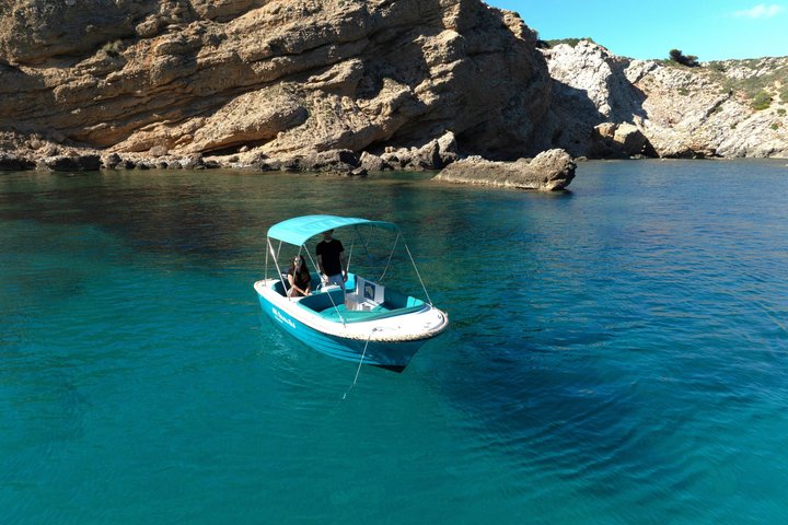 Untitled boat rental in the Port of Addaia