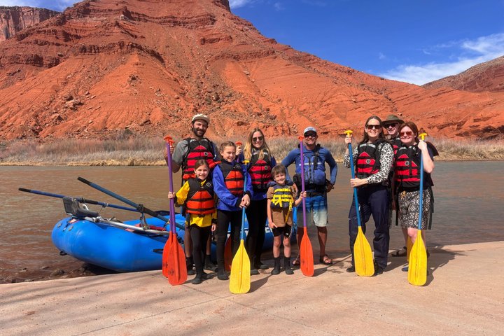 Moab Rivertrippers ~Rafting Castle Valley/Fisher Towers Half-Day