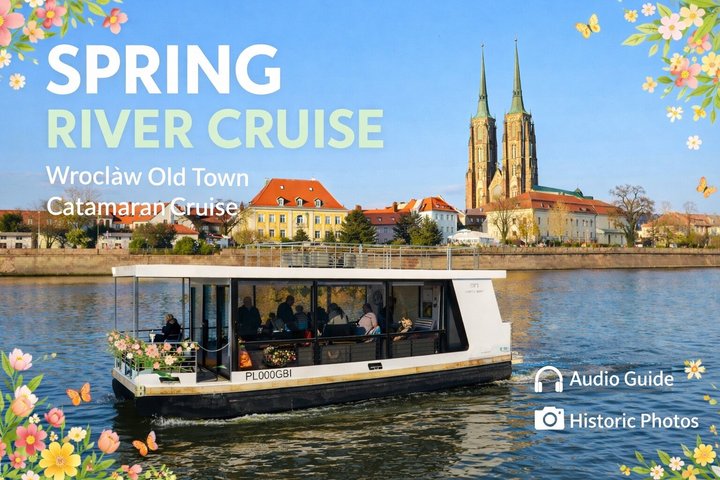 Wrocław 45 Minutes Spring Cruise on the Old Town