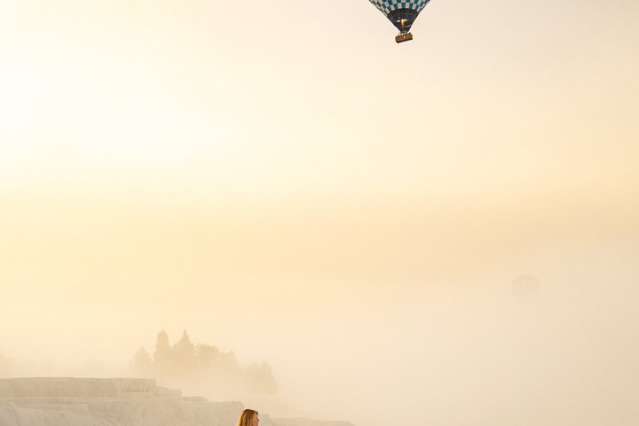 From Antalya Pamukkale Hot Air Balloon Flight with Lunch
