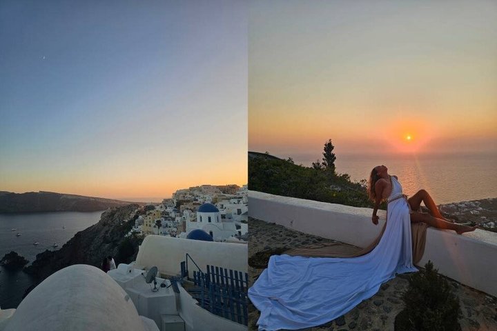 Santorini Half-Day Private Tour: Oia, Imerovigli, and Red Beach