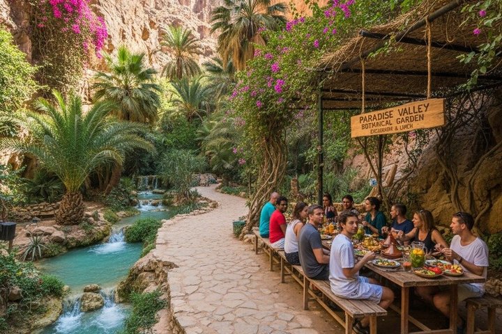 Paradise Valley Tour Agadir & Berber Breakfast & Hotel Transfers