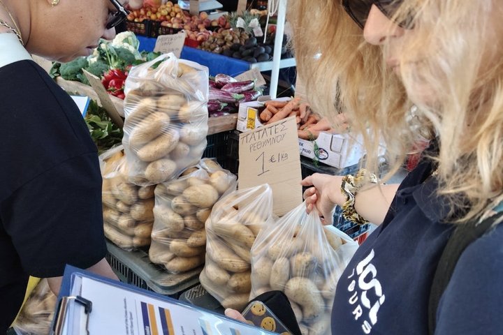 Rethymno Old Town Walking Food Tour Local Market Visit Tastings