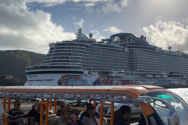 Tortola Road Town Culture Tour with Electric Trolley